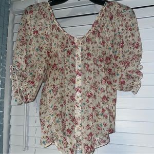 Flowy Flower Top